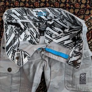 Boy gray Shaun White cargo shorts